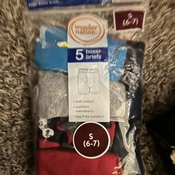 Wonder Nation 5 Pack Size S(6-7)