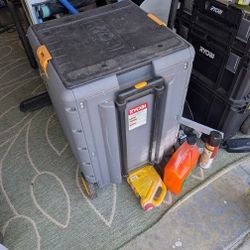 Ryobi Rolling Tool Box With Tools