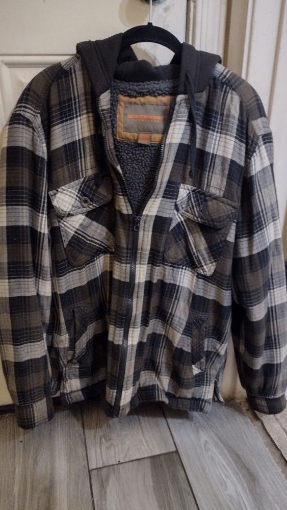 Men's Hoodie Flannel