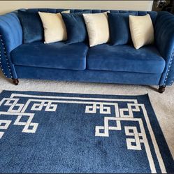 2 Sofa 2 Chairs And Rug And Tv Stand