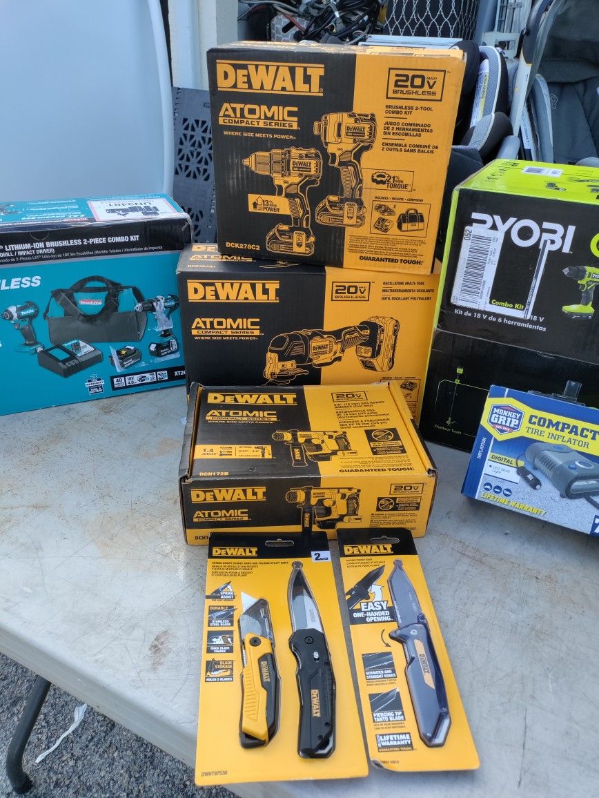 Brand New Dewalt 4-Piece Set