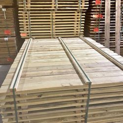 Treated Fence Panels 6ft X 8 