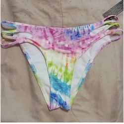 XoXo TieDye Strappy Bikini Bottoms!