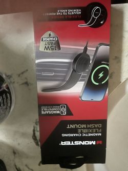Monster Wireless Charging And Car Mount