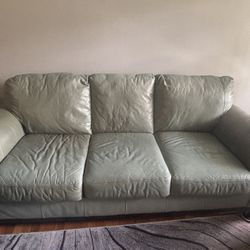 Italian Leather Furniture Set 