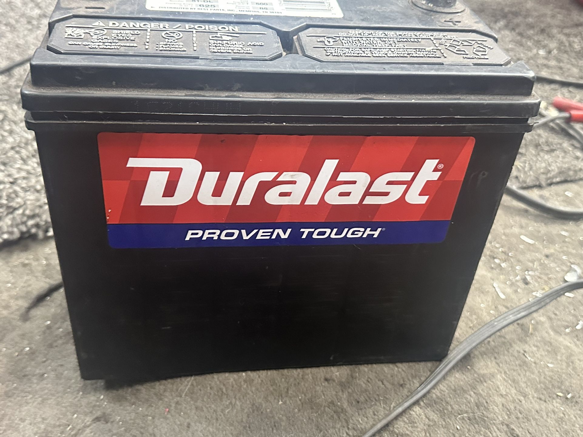 Duralast 51-DL Battery - brand new never installed