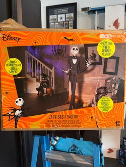 Disney Jack Skellington 6.5 FT Animated Halloween Figure