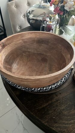 Fruit wood bolw