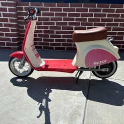 Electric Motorcycle With Charger And Stand