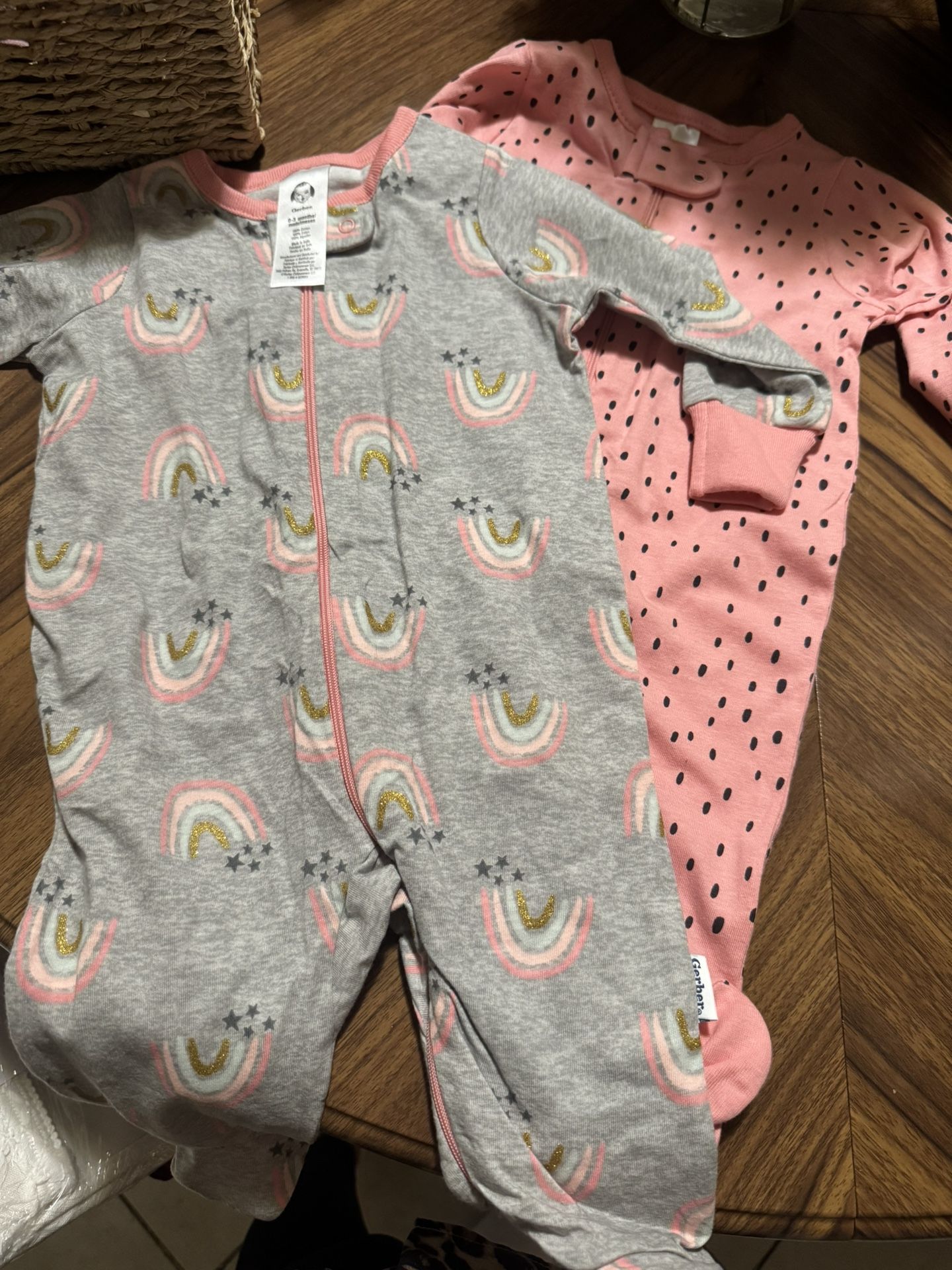 Gerber Baby Girl Sleeper Clothes