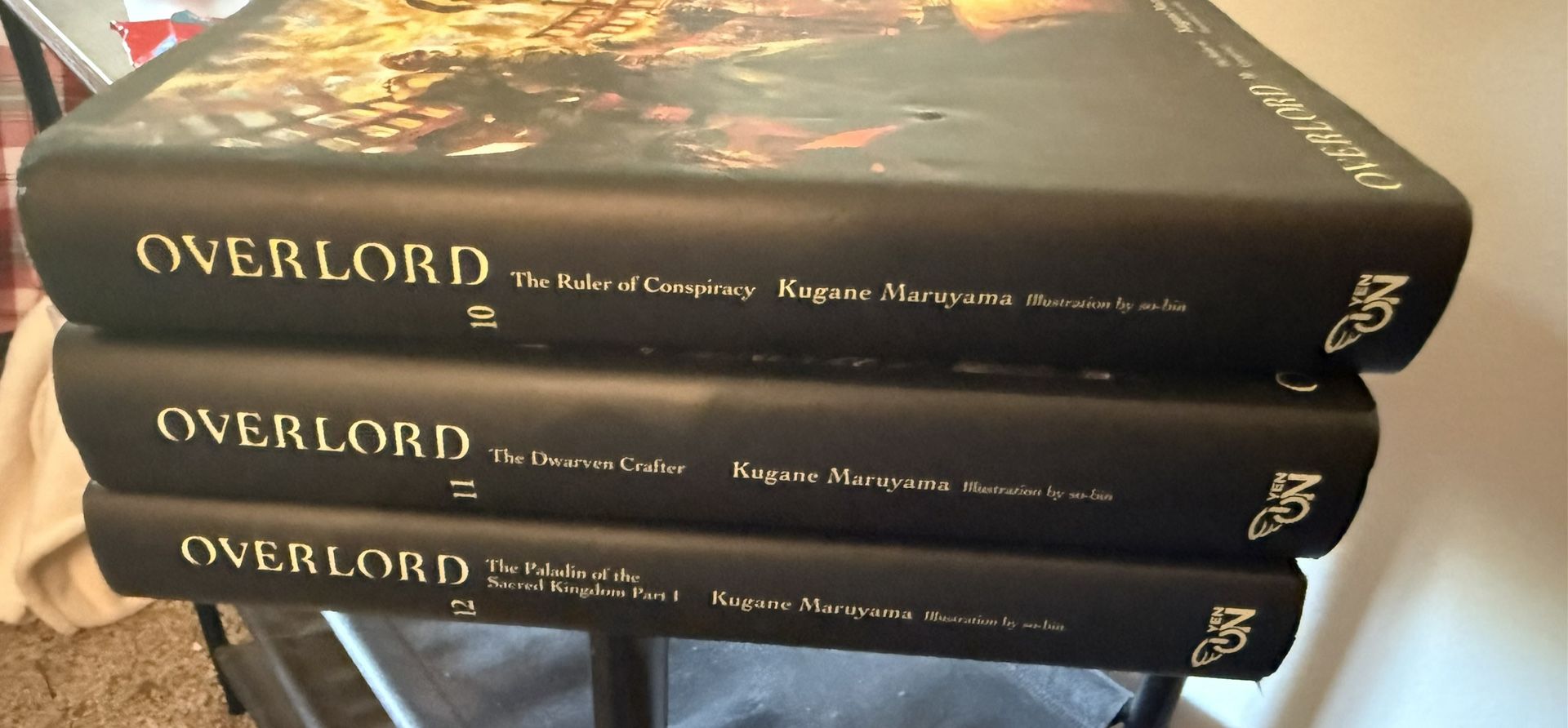 Overlord Light Novels 10-12