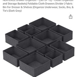Gray Storage Organizers