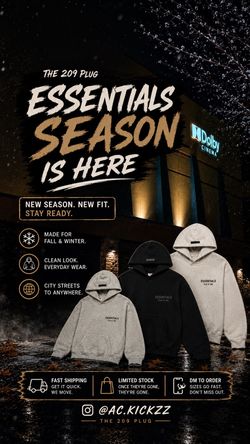ESSENTIALS HOODIES