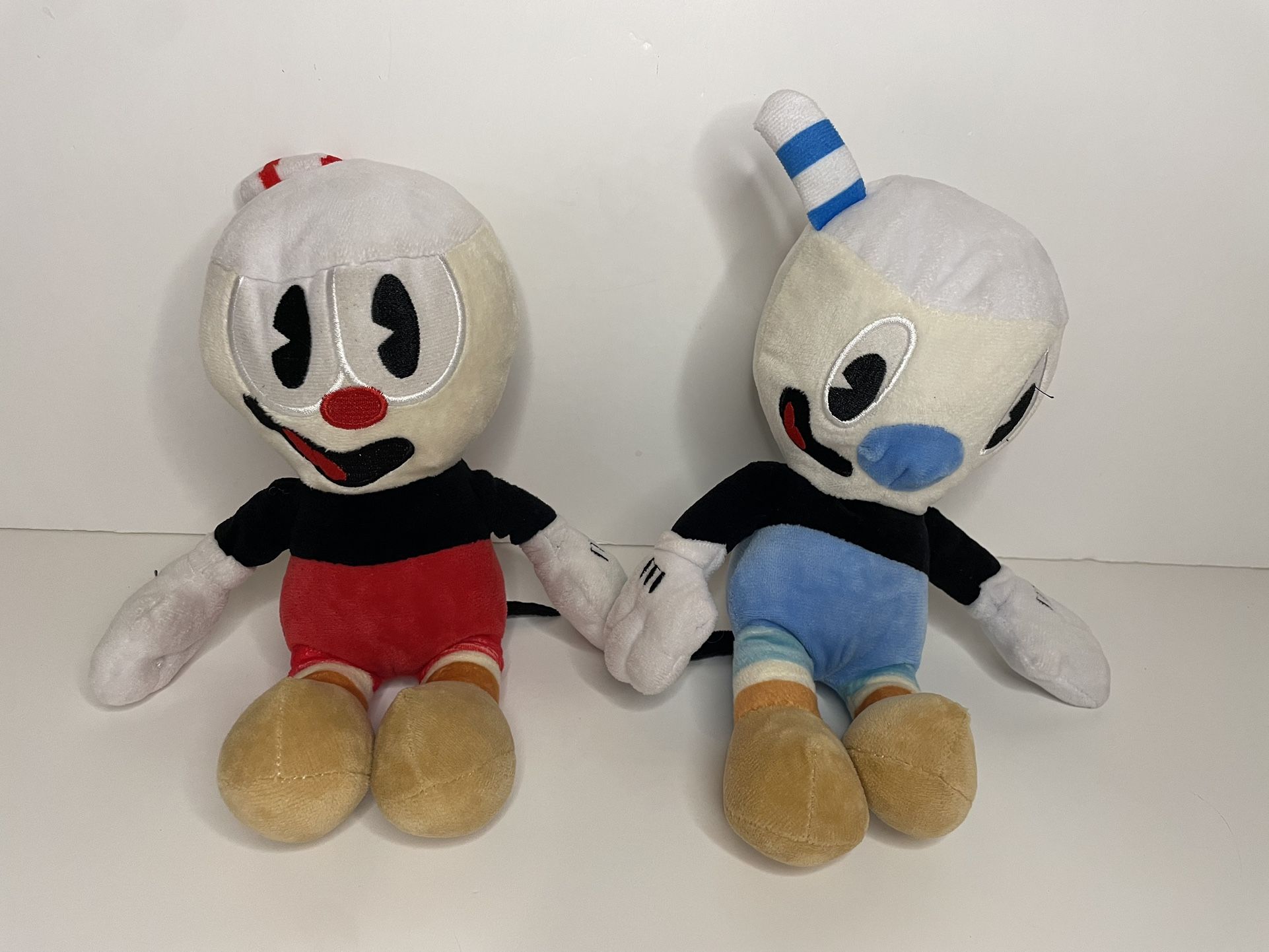 Cuphead And Mug Man Plushies