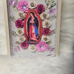 VIRGEN DE GUADALUPE SHADOWBOX