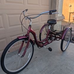 SCHWINN MERIDIAN UNISEX TRYCICLE CRUISER. SINGLE SPEEDS FRESHLY TUNE UP 👌🏼