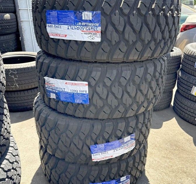 33/12.50/17 New Tires