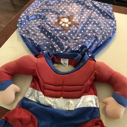 Dog Superhero Costume L/XL