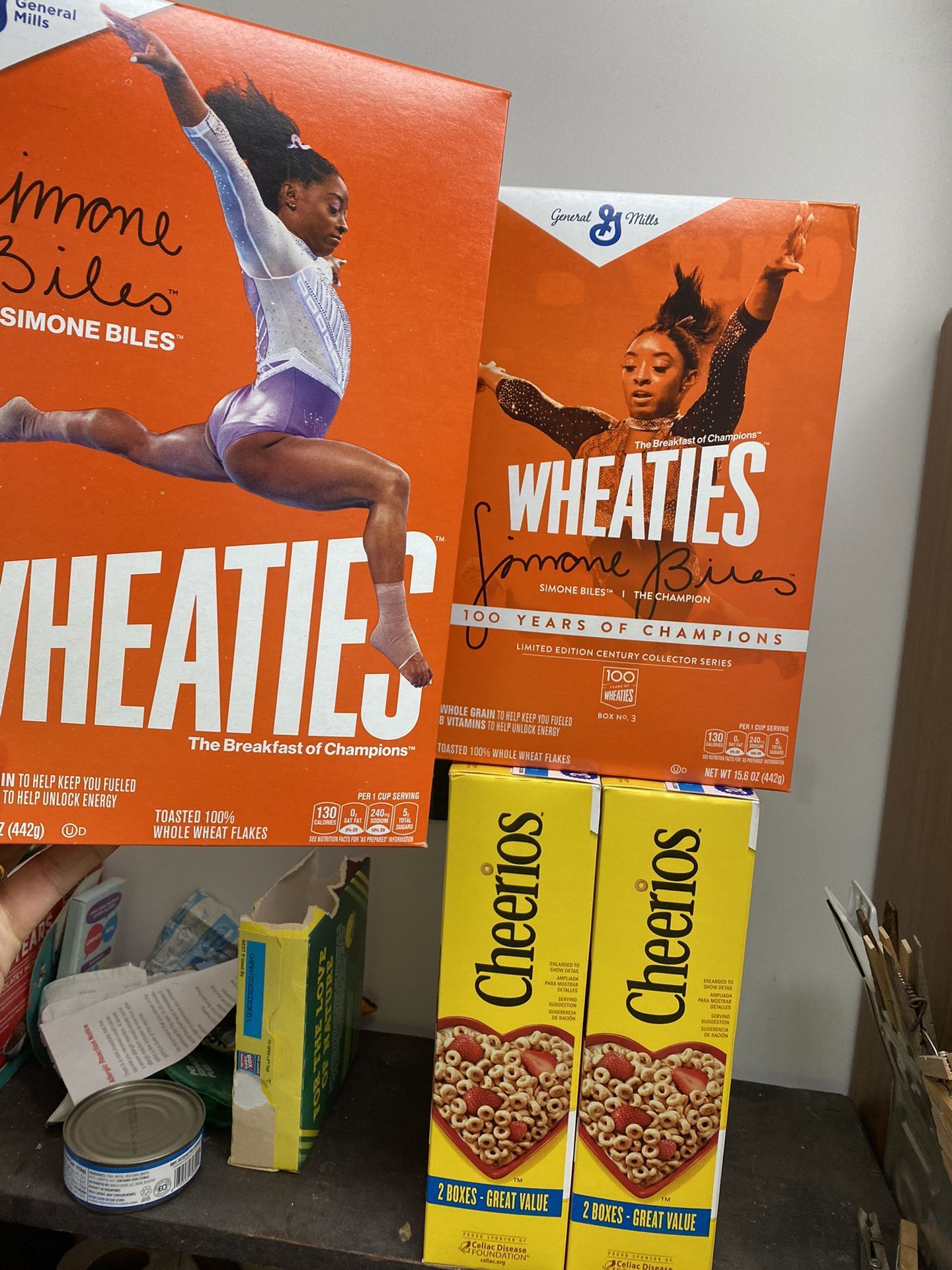Simone Biles Wheaties