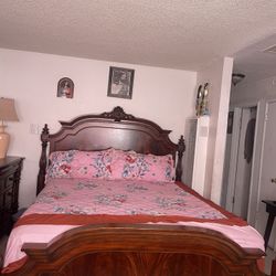 bedroom set cal king 