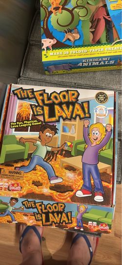 The Floor is Lava Board Game by Goliath