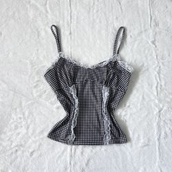 Gingham Cami