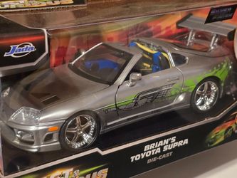 Jada - Fast & Furious - Brian's Toyota Supra Silver Finish