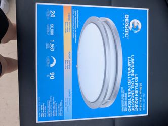 Flush mount 14" ceiling light