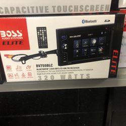 Boss Elite 7 Inch Bluetooth Stereo With Back Up Camera