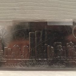 9/11 Certificate Of Remembrance