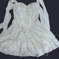 Dolls Kill White Dress