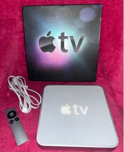 Original Apple TV First Edition 2008 MA711LL/A Model A1218 Like NEW!