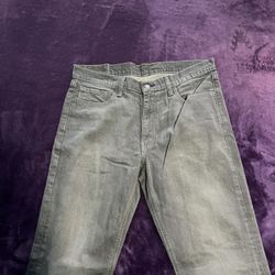 541 Levi Grey Pants 36W 36L