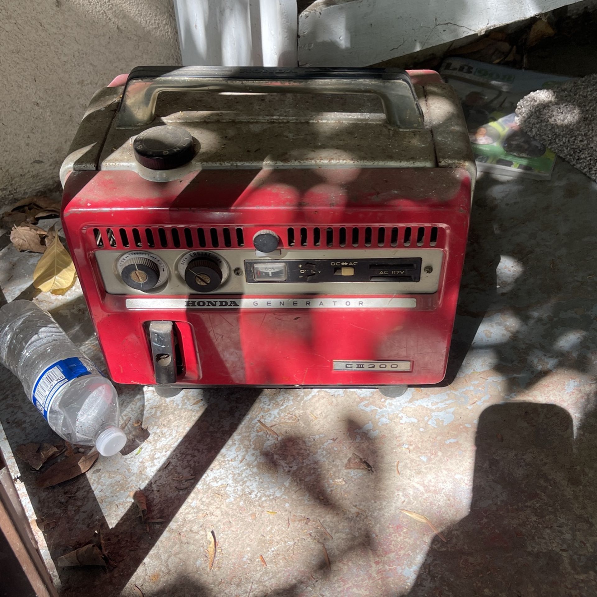 Vintage Honda Generator E300 (e iv 300) Rare Model Japan 4 Gas