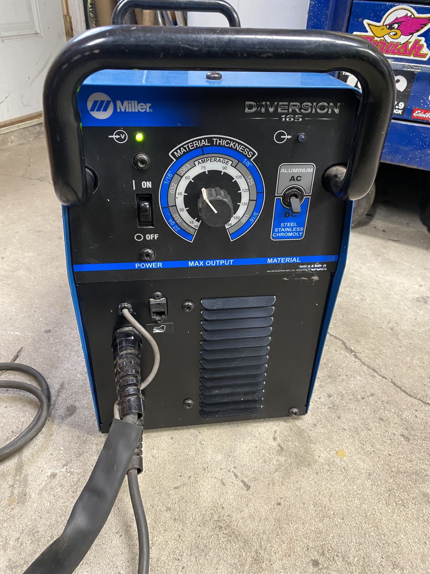 Miller Diversion 165 AC/DC Tig Welder
