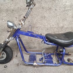 Mini Bike Frame W/Motor