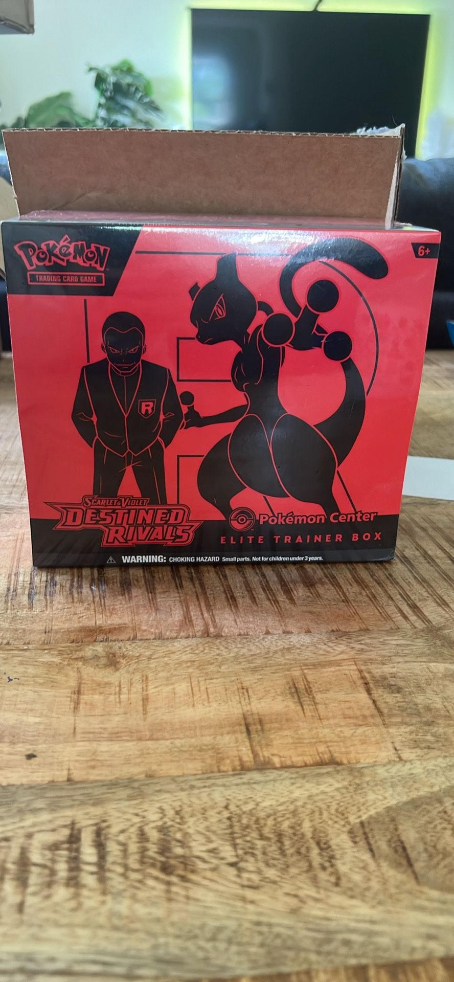 POKEMON DESTINED RIVALS ETB POKEMON CENTER EXCLUSIVE