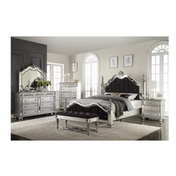 King Bedroom Set (No Mirror)