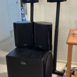 Polk Audio RM7500 5.1 Surround Sound Speaker System + PSW650 Subwoofer