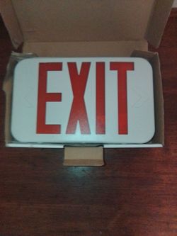 Exit Sign