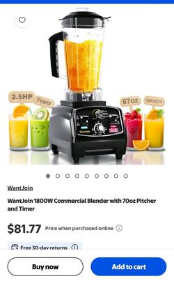 WantJoin Commerical Blender