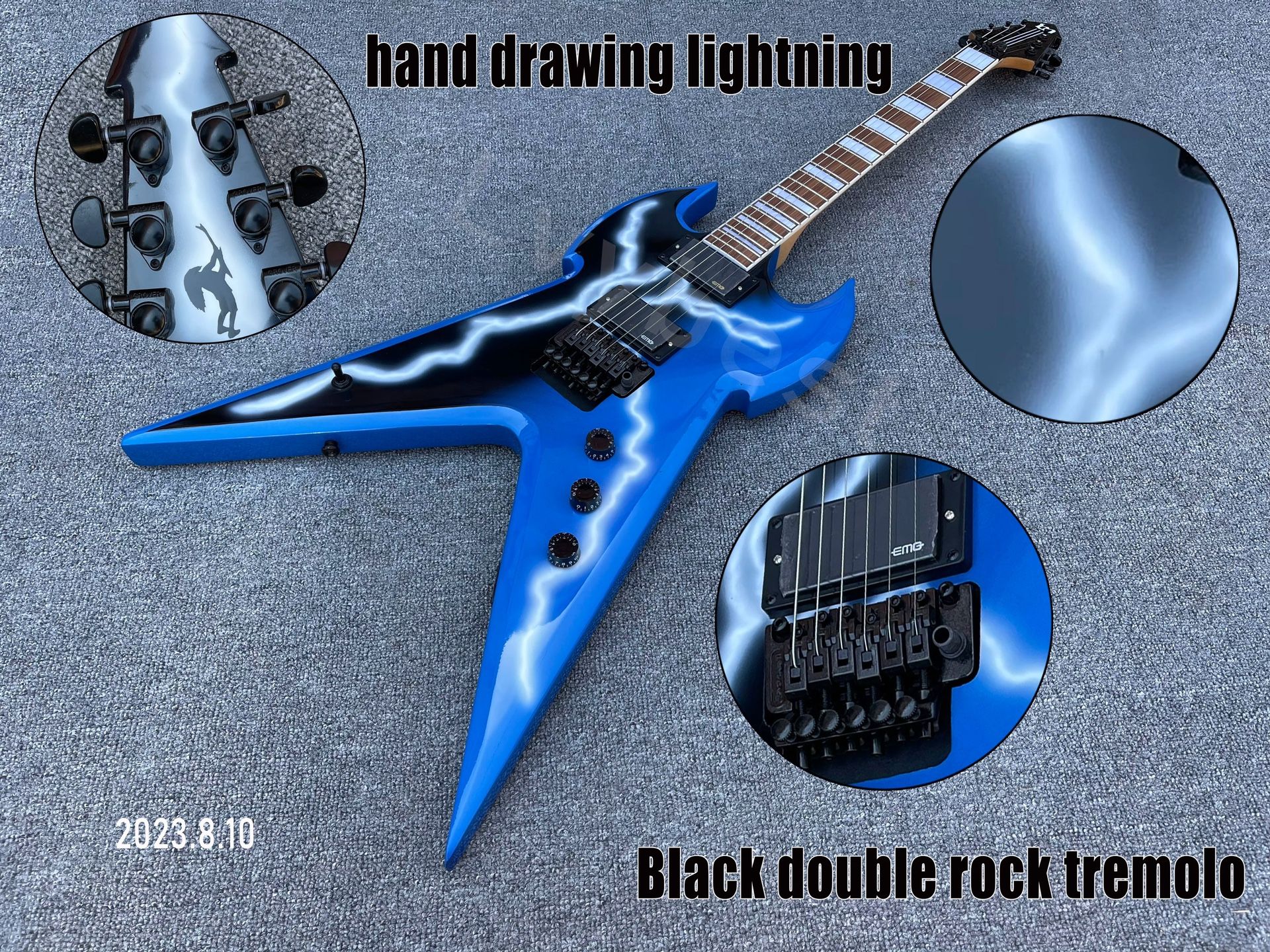 Custom Hand Made Zakk Wylde Dean From Hell