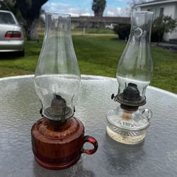 Queen Anne Oil Lamp 25 Each Or Both For 40