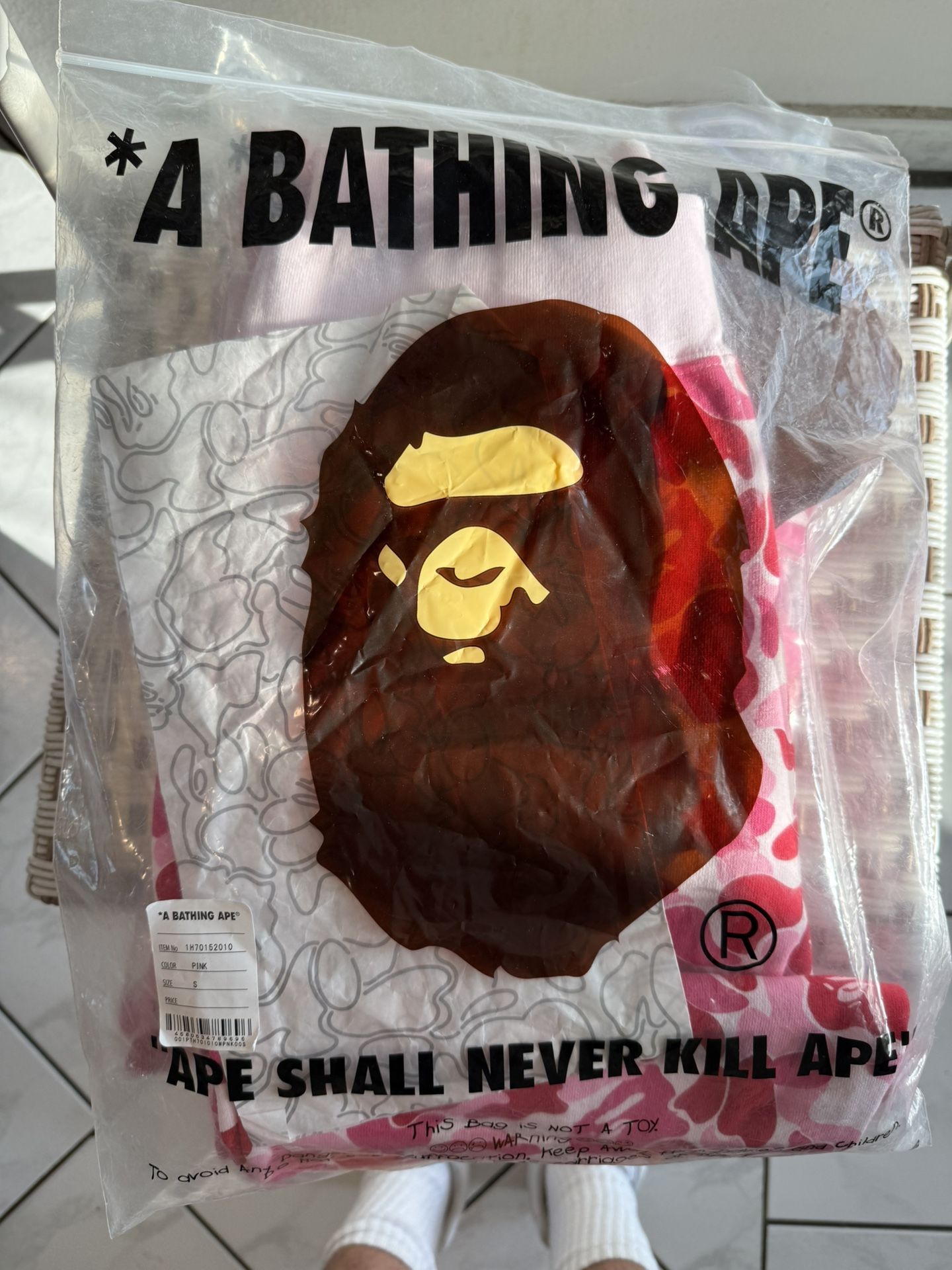 Bape Pink Set