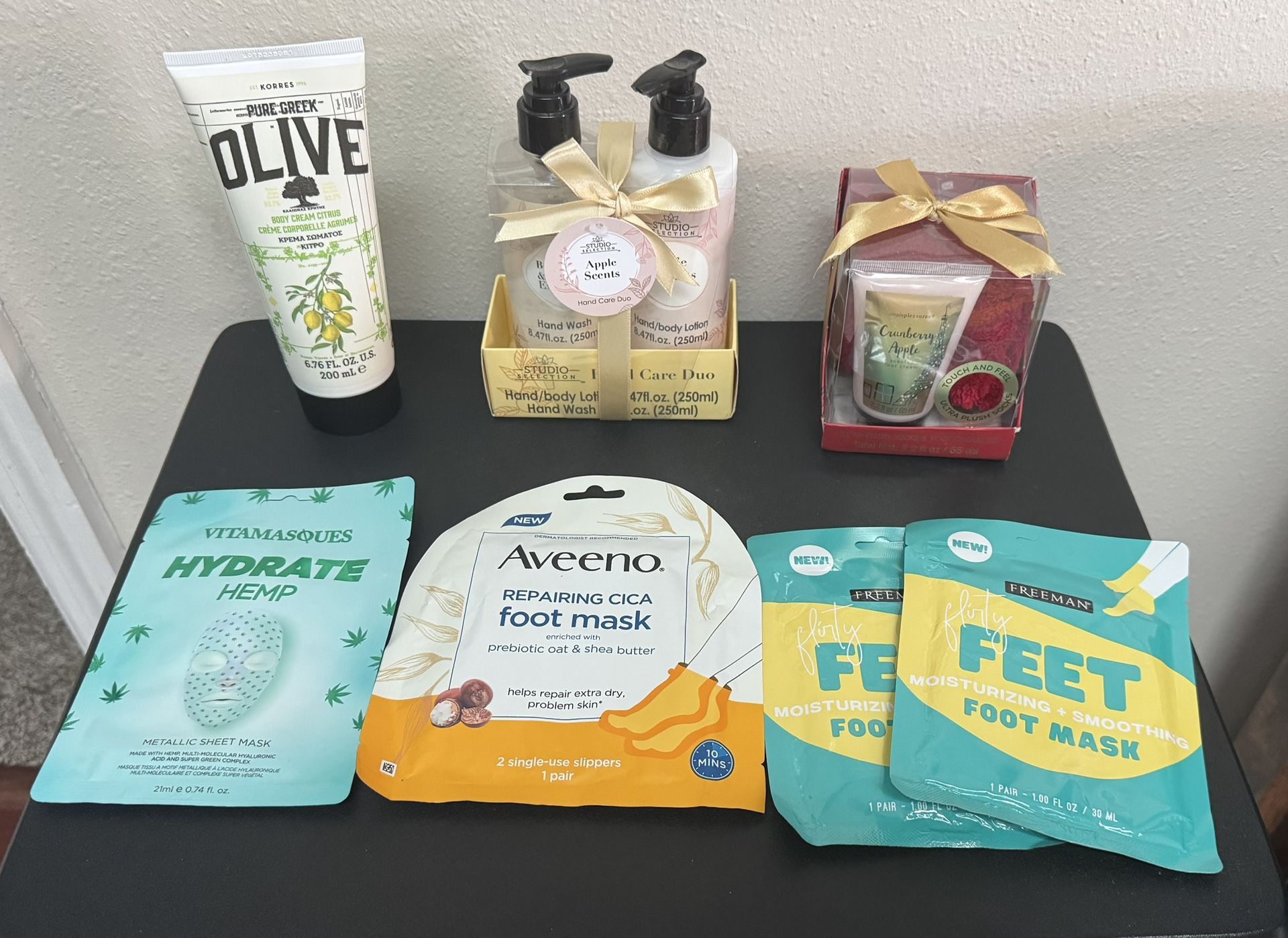 NEW Home Spa Lotions Creams and Feet/Face Masks $10 for All