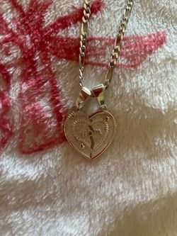 mom heart necklace