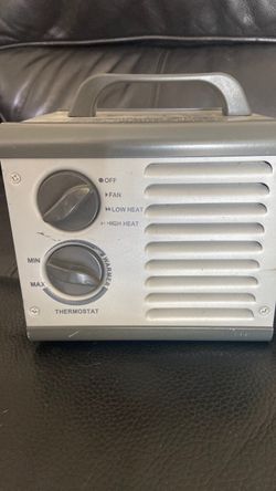 Portable Electric Space Heater with Thermostat