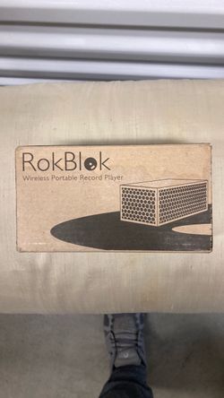 RokBlok Wireless Portable Record Player