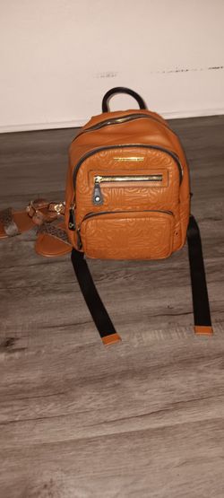 Steve Madden Tan Leather Backpack