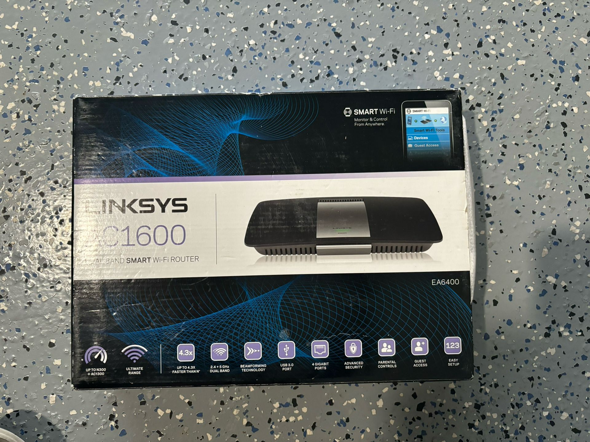 Linksys Dual Band Smart Wifi Router